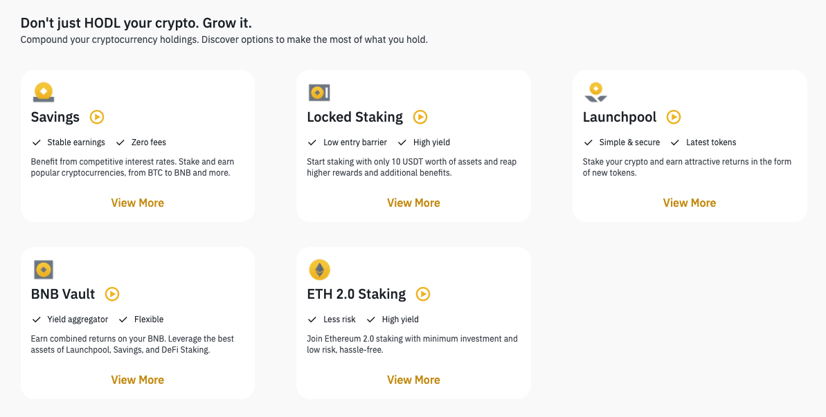 Binance Earn