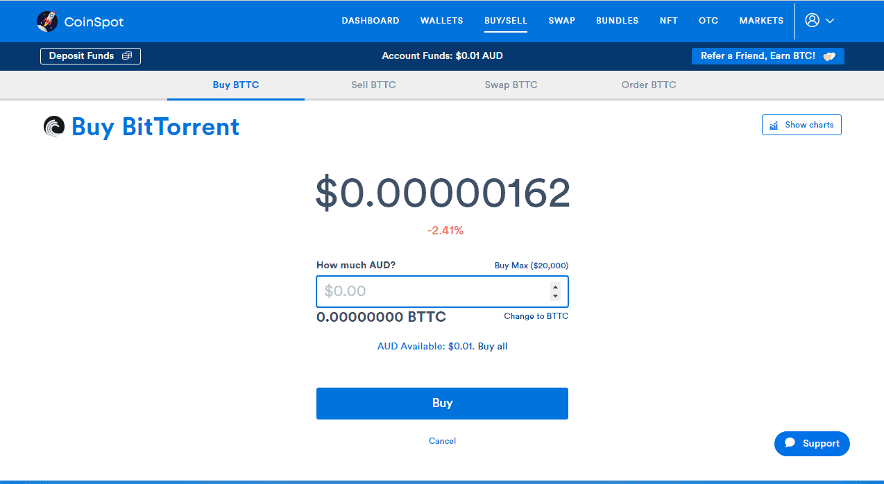 How to buy Bit Torrent