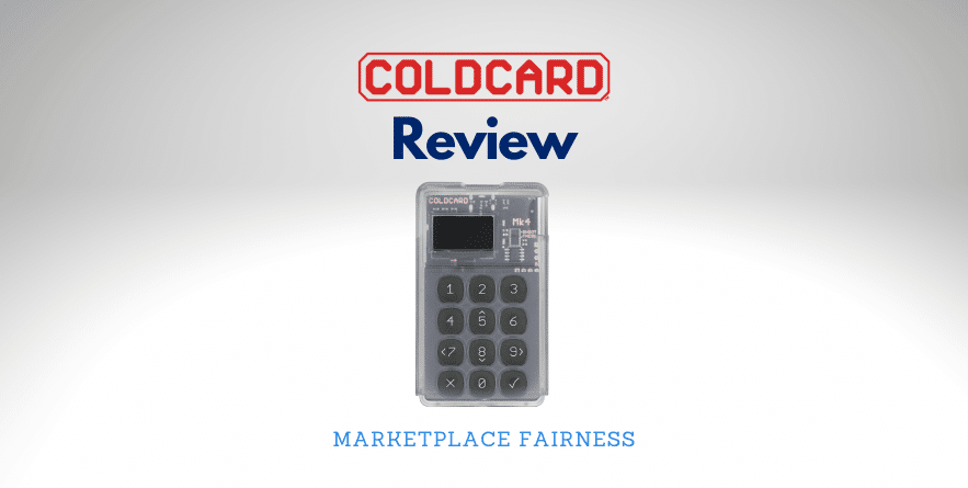 Coldcard Review 2026 | Secure Bitcoin Wallet - Marketplace Fairness