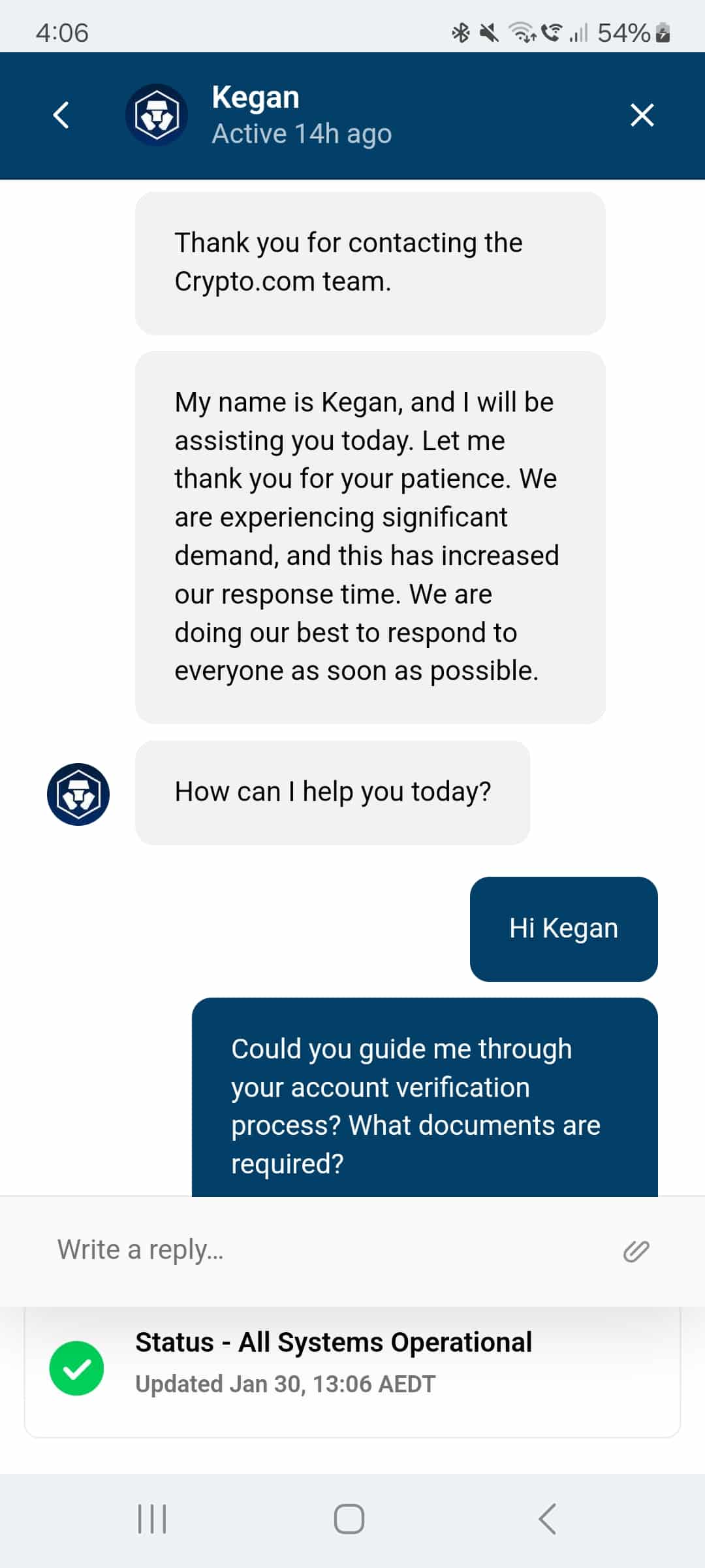 CDC live chat