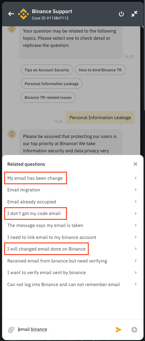 binance support4