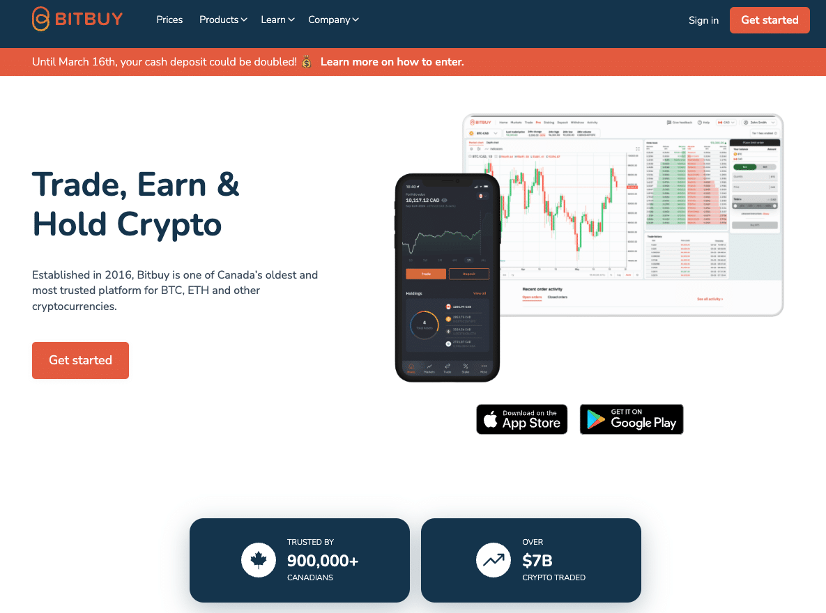 Bitbuy crypto exchange